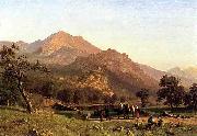 Albert Bierstadt Rocca de Secca oil painting artist